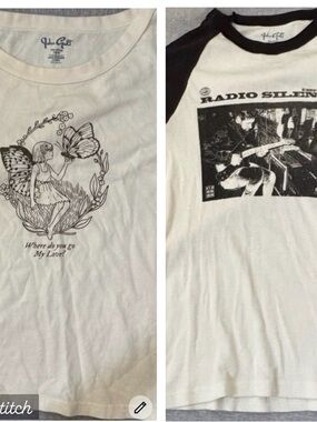 Brandy Melville 2 pack shirt bundle - Like new!